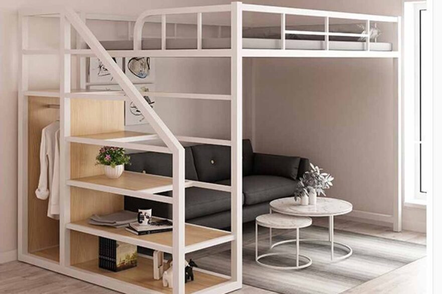 Loft bed deals for double mattress