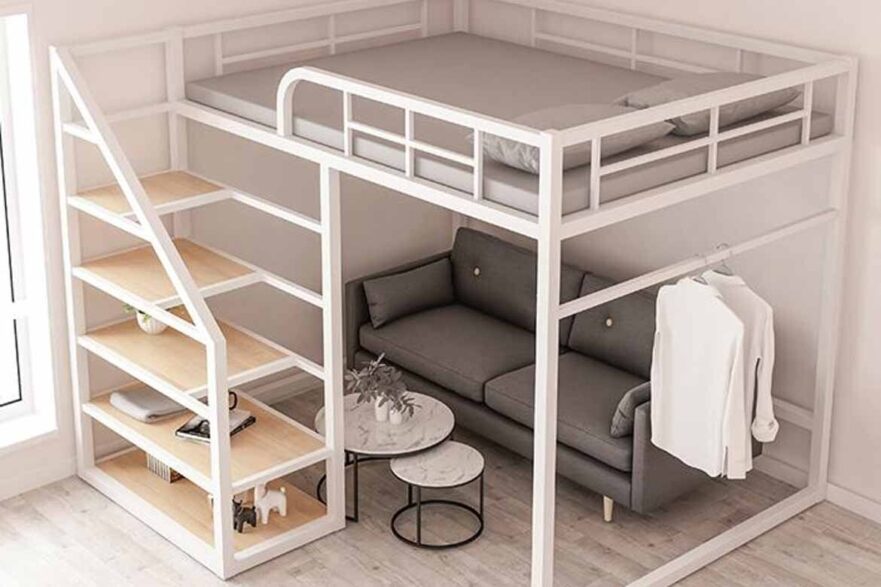 Loft beds shop double size