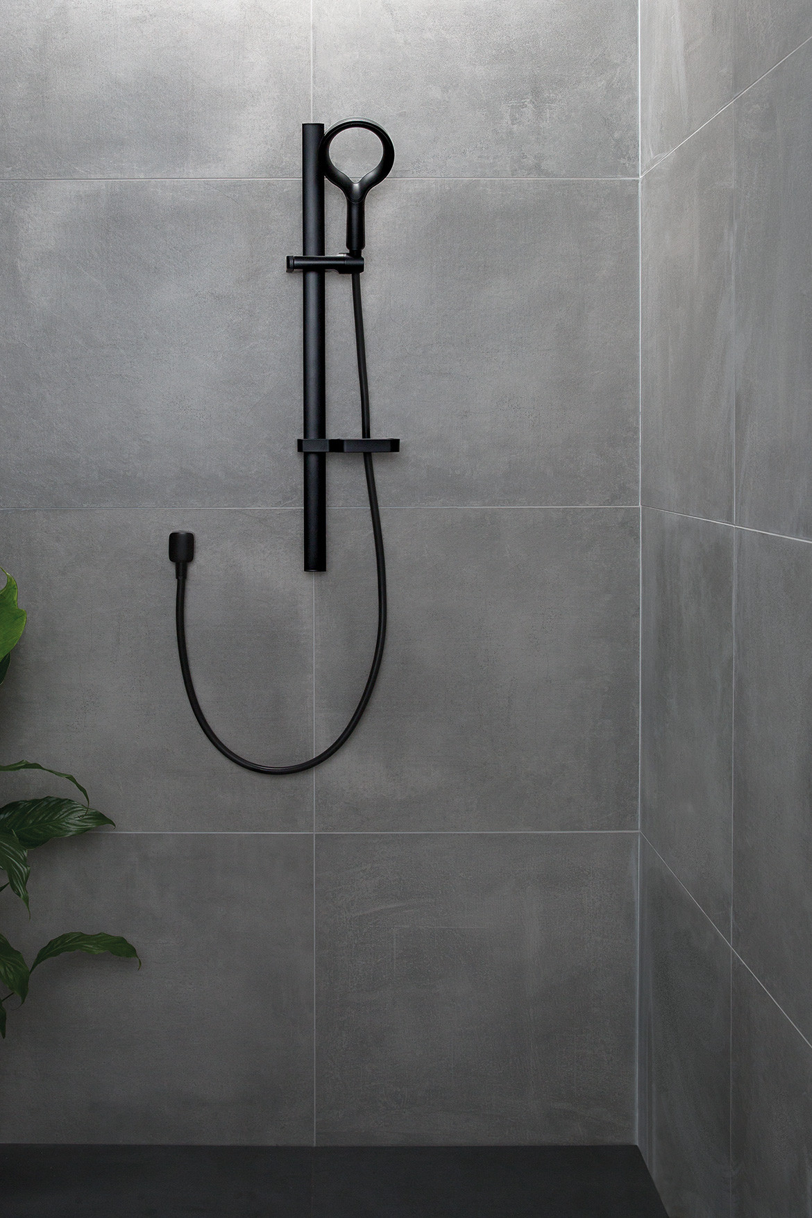 The matte black bathroom trend