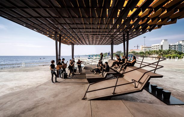The Flow multipurpose pavilion by Department of Architecture Co., Thailand | Amata Luphaiboon
