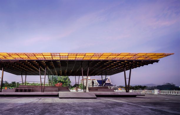 The Flow multipurpose pavilion by Department of Architecture Co., Thailand | Amata Luphaiboon