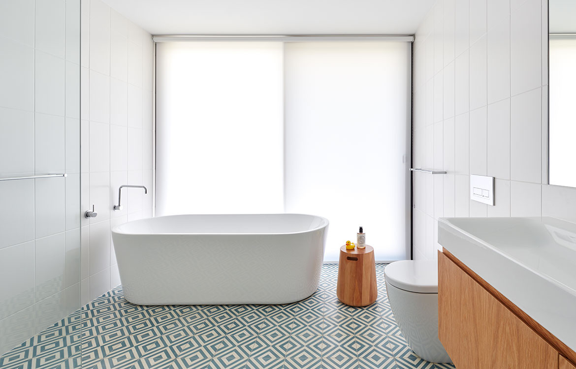 Pattern, Texture And Colour In Bathroom Tile Trends