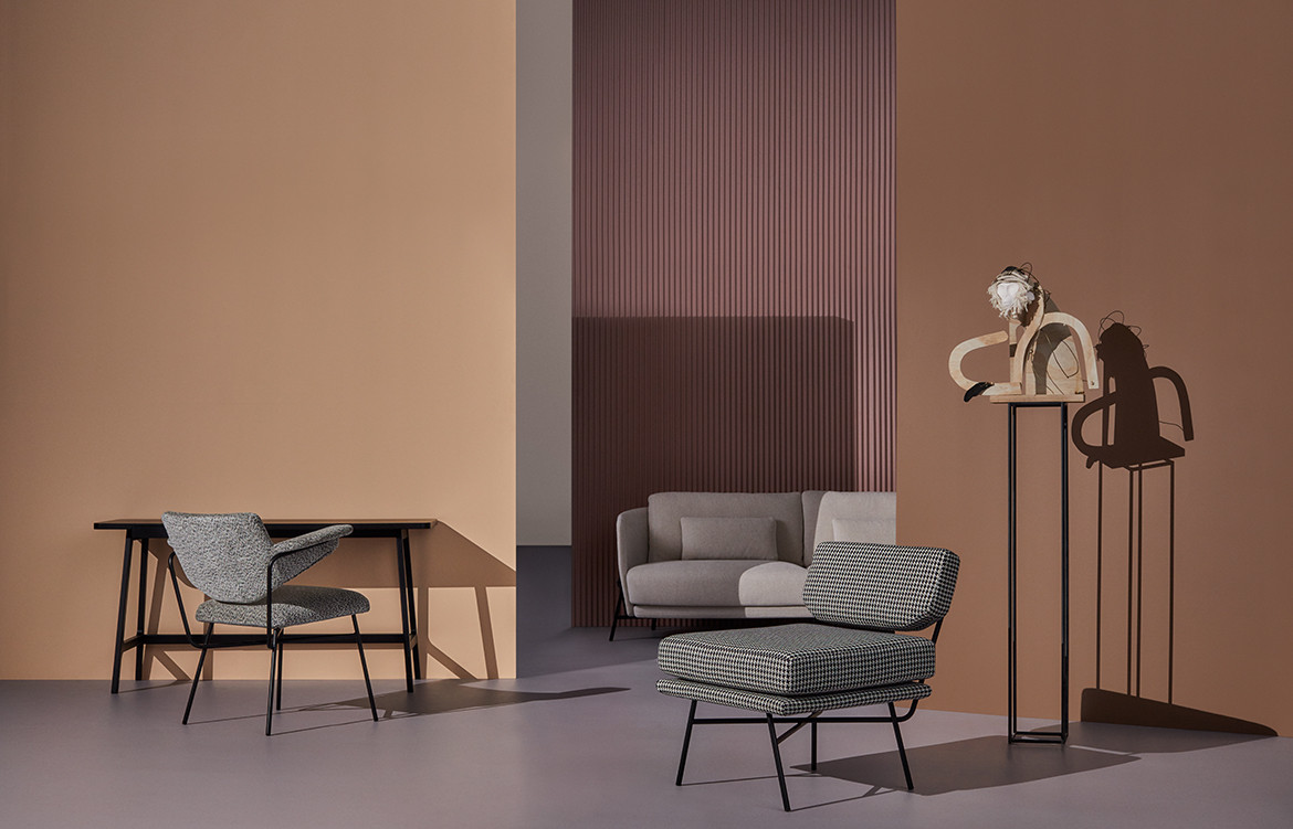 Arflex Australian Art Italian Design Australia 2019 Campaign design details beige pink