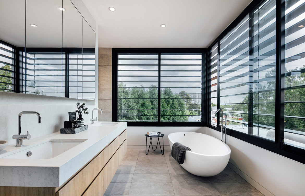 Armadale Residence Pleysier Perkins cc Michael Kai bathroom