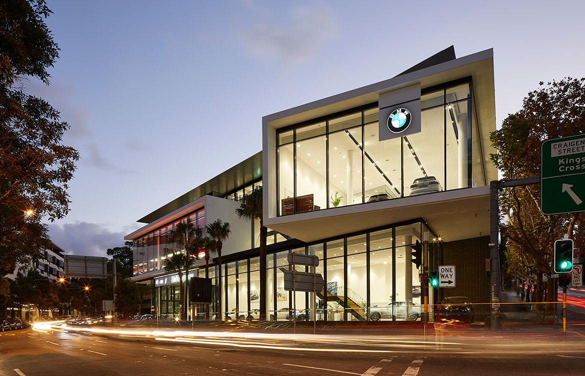 BMW MINI Car Showroom by SJB CC Marin Mischkulnig building