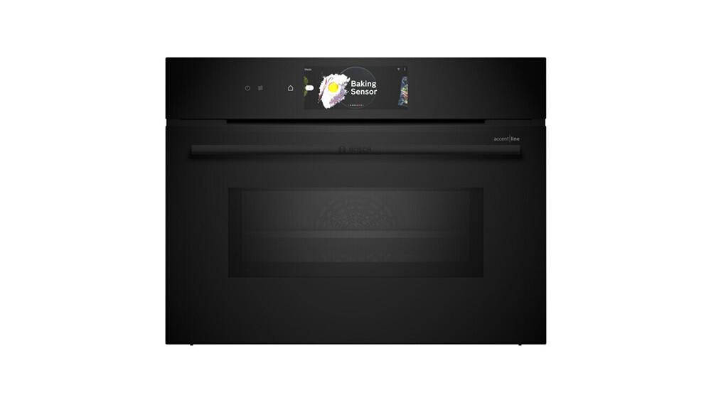 Series | 8 AccentLine Built-in compact oven with microwave function 60 x 45 cm Black