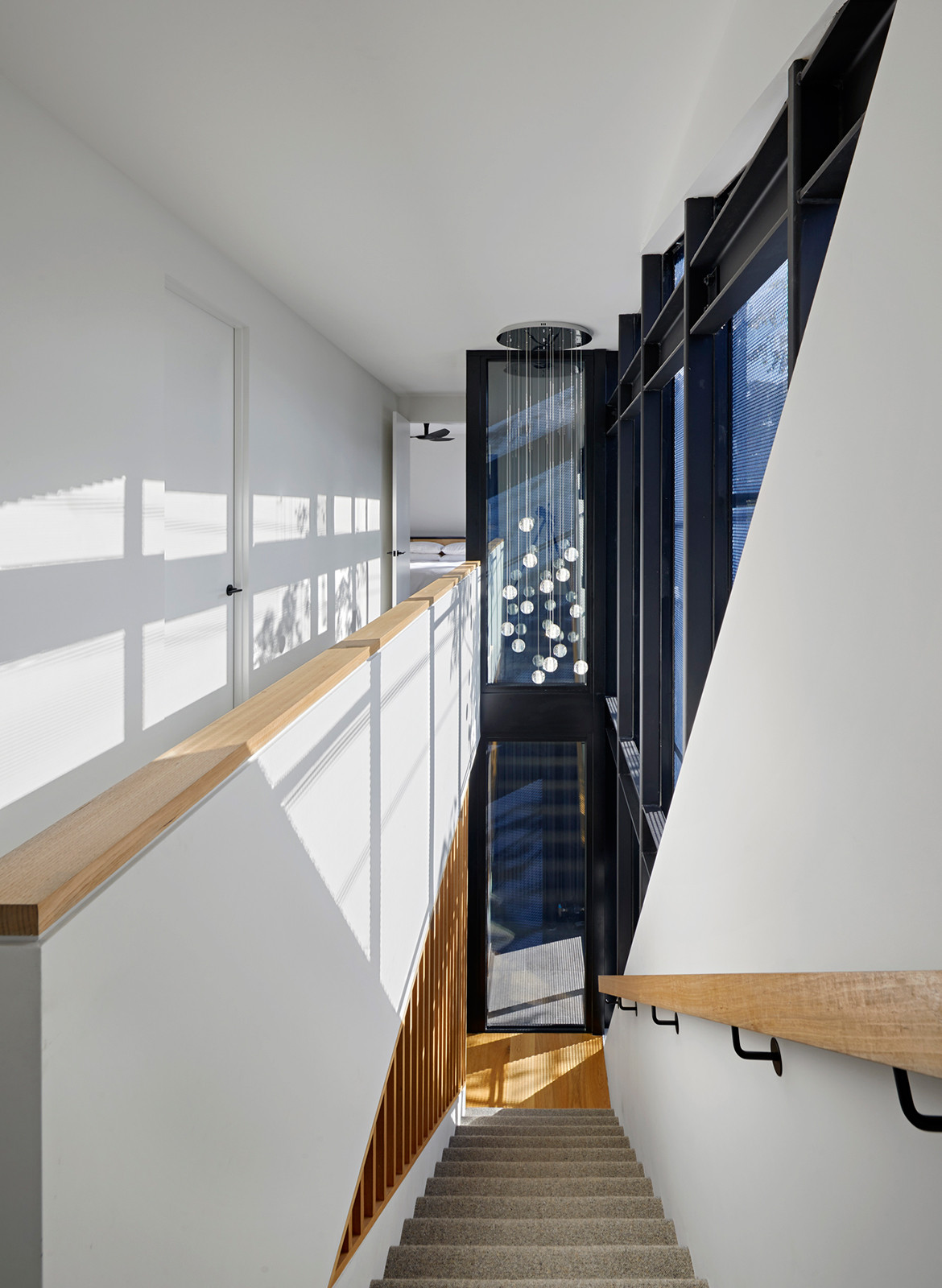 Boundary Street House Chan Architecture CC Tatjana Plitt stairs down 