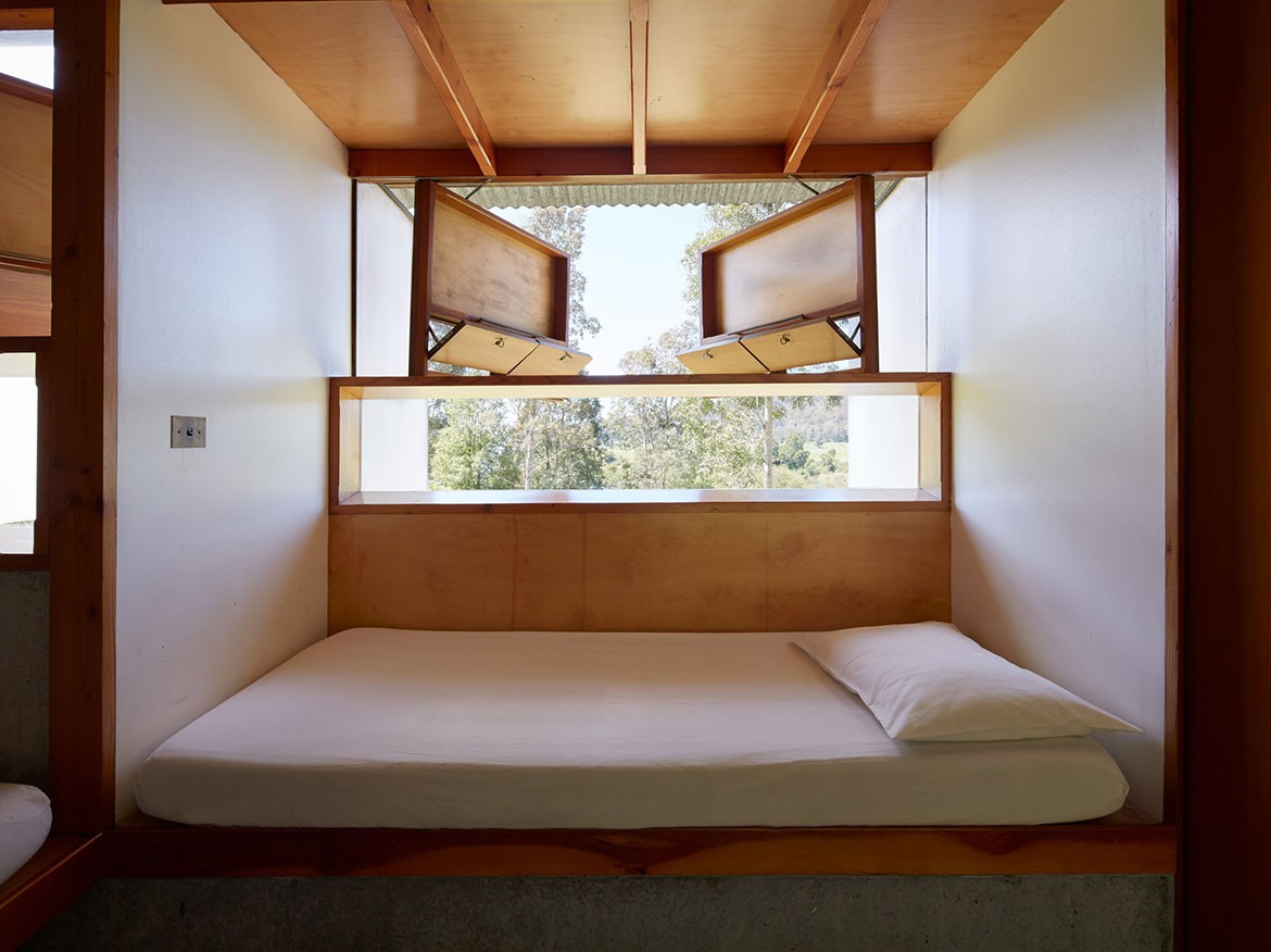 Boyd Education Centre Glenn Murcutt Reg Lark Architect bedroom