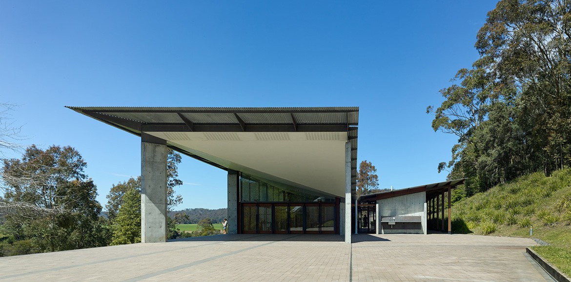 Boyd Education Centre Glenn Murcutt Reg Lark Architect exterior