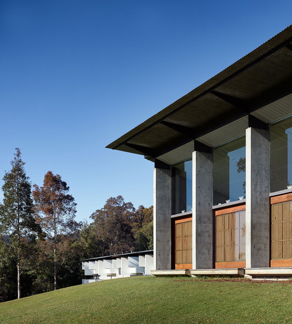 Boyd Education Centre Glenn Murcutt Reg Lark Architect exterior details