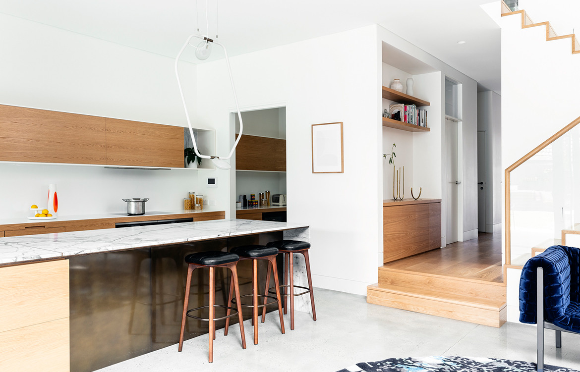 Bronte House Nick Bell Architects CC Tom Ferguson kitchen living