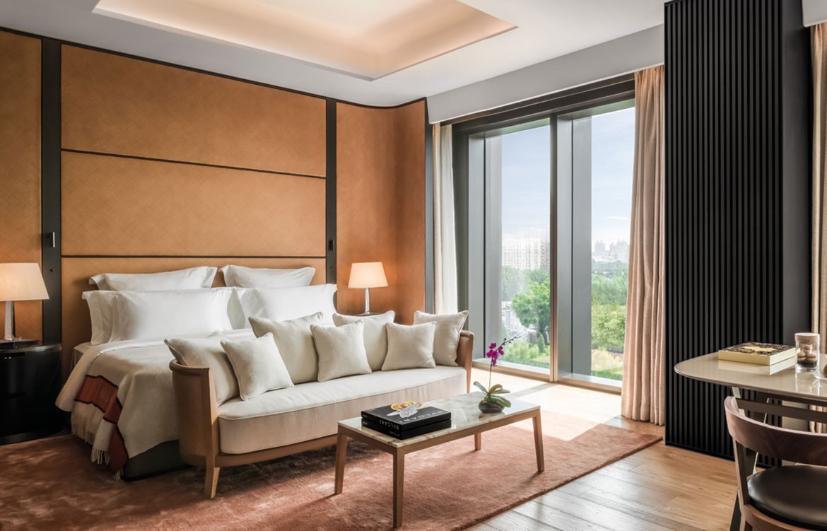 Bulgari Hotel Beijing bedroom