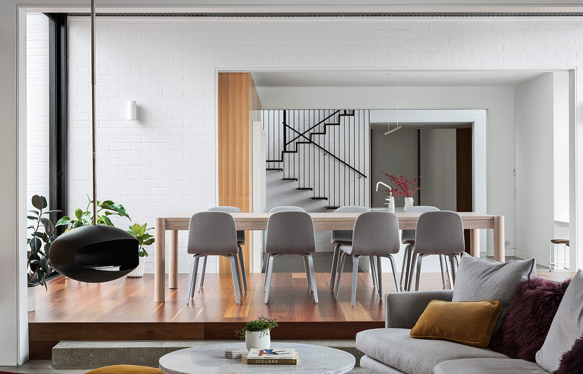 Bulleen House MODO cc Benjamin Hosking dining room