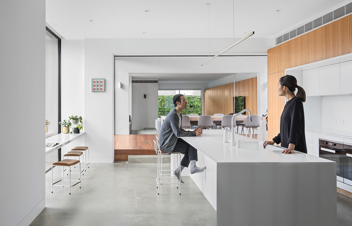 Bulleen House MODO cc Benjamin Hosking kitchen