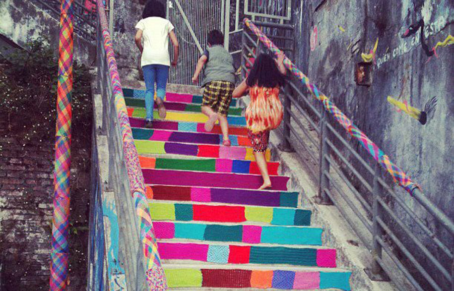 Yarn Bombing - Habitus Living