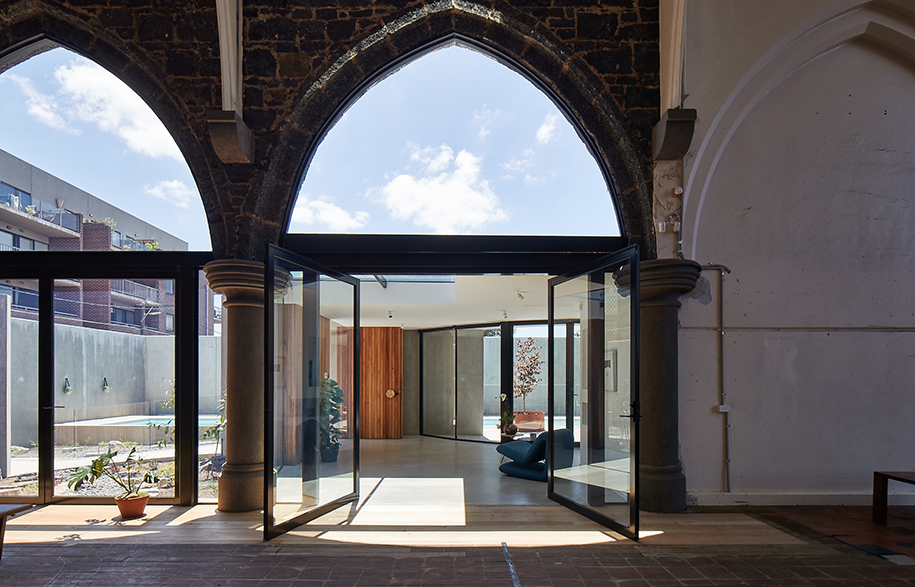 Church Conversion Kister Architects entrance