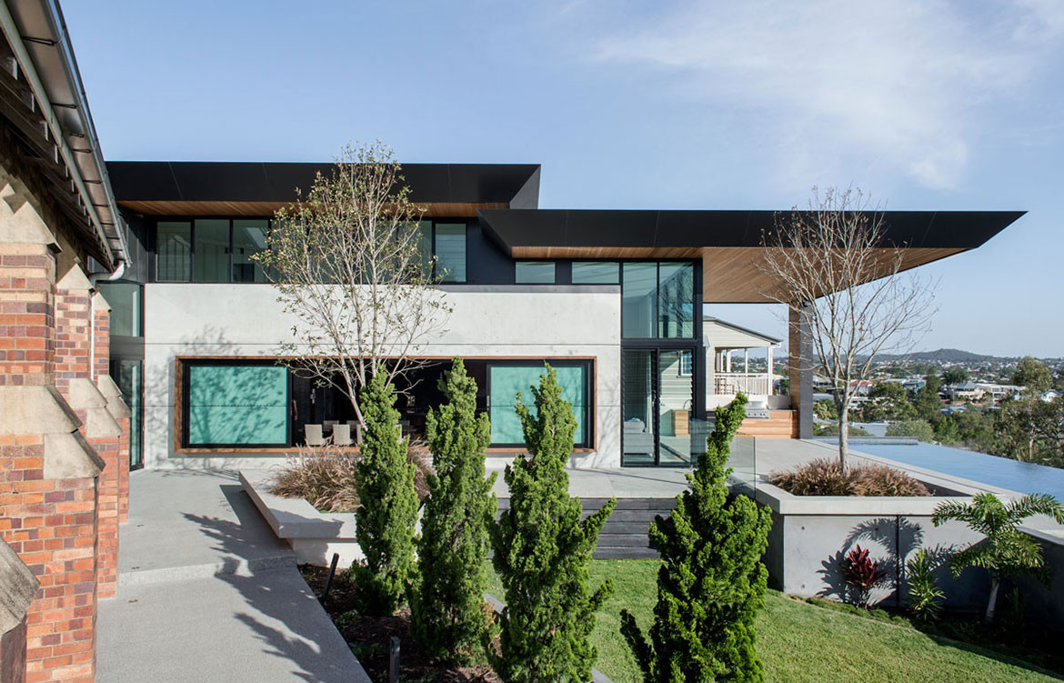 Church House DAH Architecture cc Cathy Schusler backyard elevation