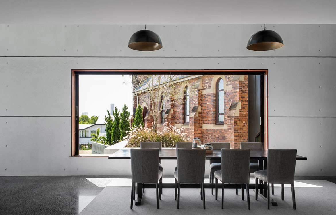 Church House DAH Architecture cc Cathy Schusler dining space