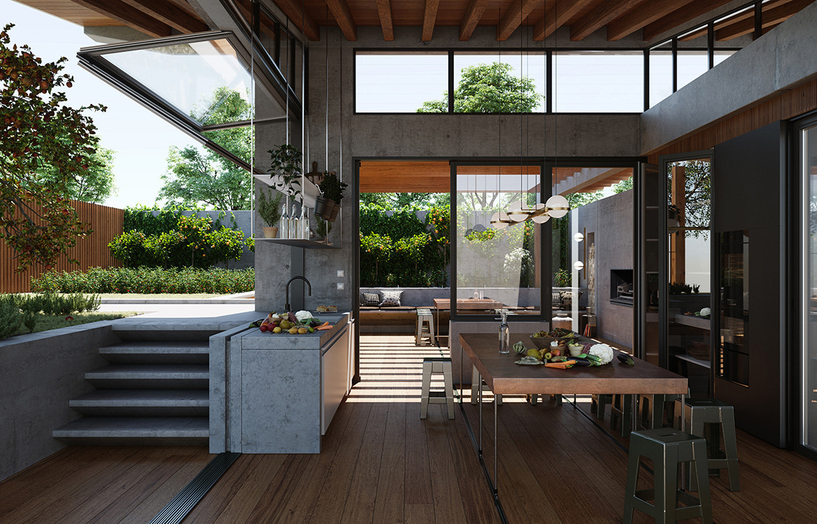 Bijl Architecture Brings Kitchen And Garden Closer Than Ever