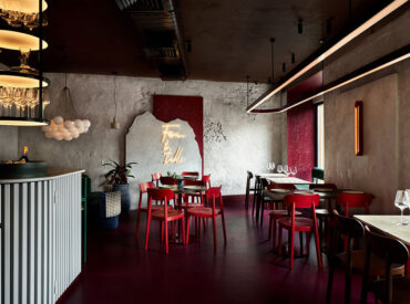 Yuloo Studio Captures The Spirit Of Commons Restaurant With Colour And Texture