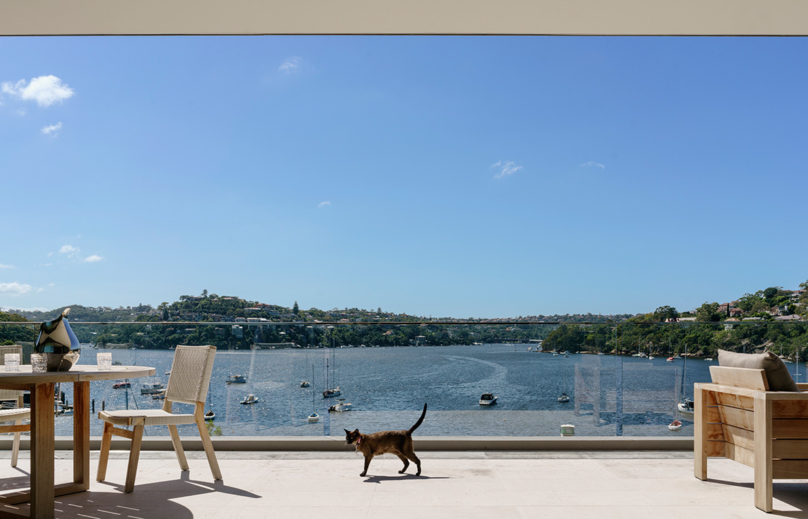 Coolawin Road Corben Architects balcony