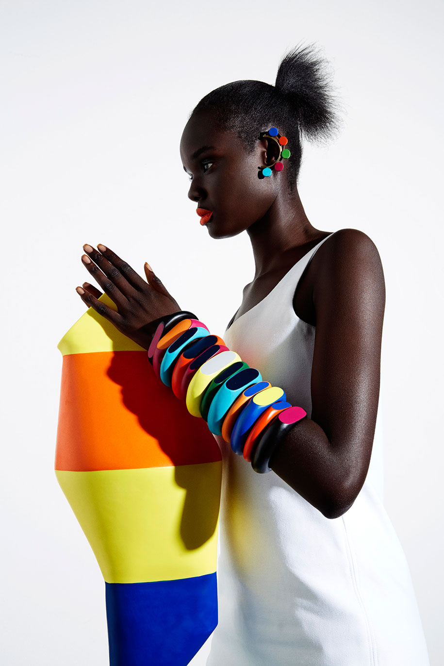 Dinosaur-Designs_Colour-Block_Jewellery_Coloured-Bangle-Stack_Totems