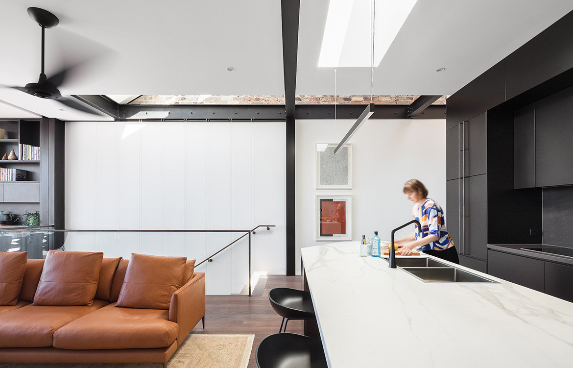 Doorzien House Bijl Architecture cc Katherine Lu open plan kitchen