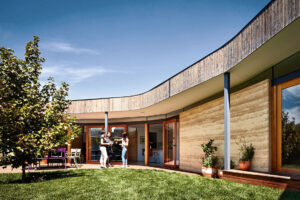 A Rammed Earth Home Inspired By Childhood Memories