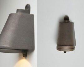 Mast Light, LED Weathered Sandblasted Bronze