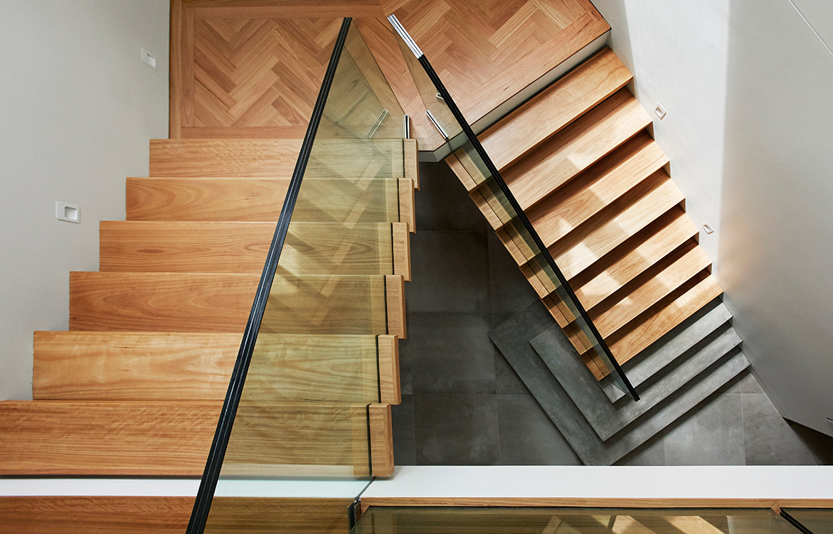 Earp Bros x Webber Architects cc Alexander McIntyre Photography | staircase