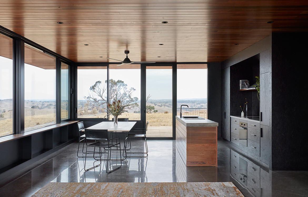 Elemental House Ben Callery Architects cc Dave Kulesza kitchen dining