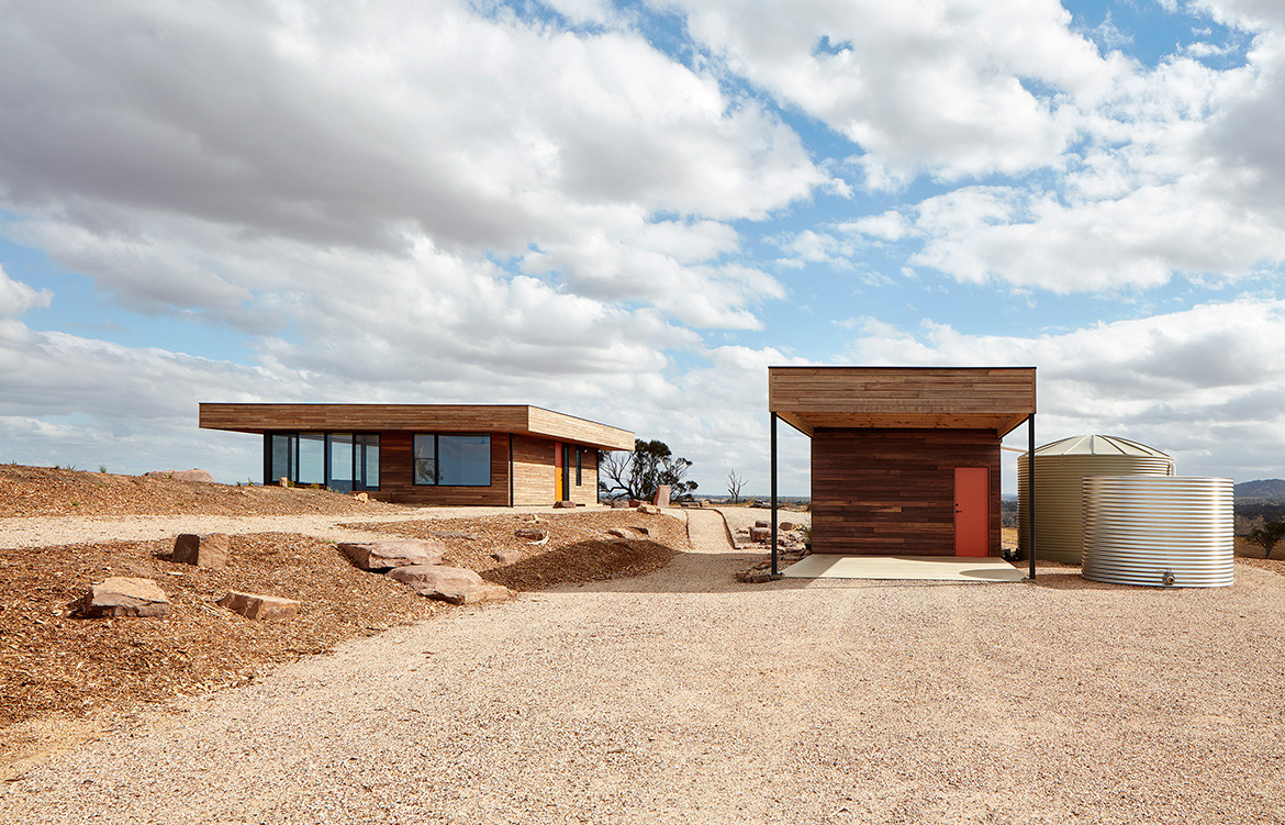 Elemental House Ben Callery Architects cc Jack Lovel rainwater tank