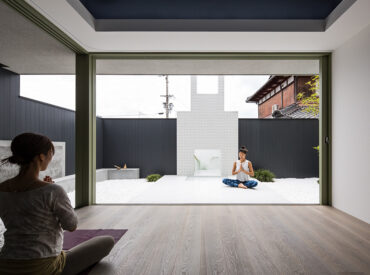 Open-Plan Architecture And Plenty Of Space For Yoga