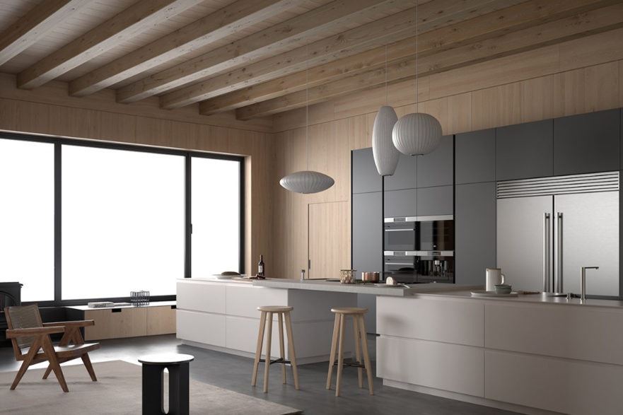 ILVE freestanding cooktop with Dual Gas and Induction Habitus Living