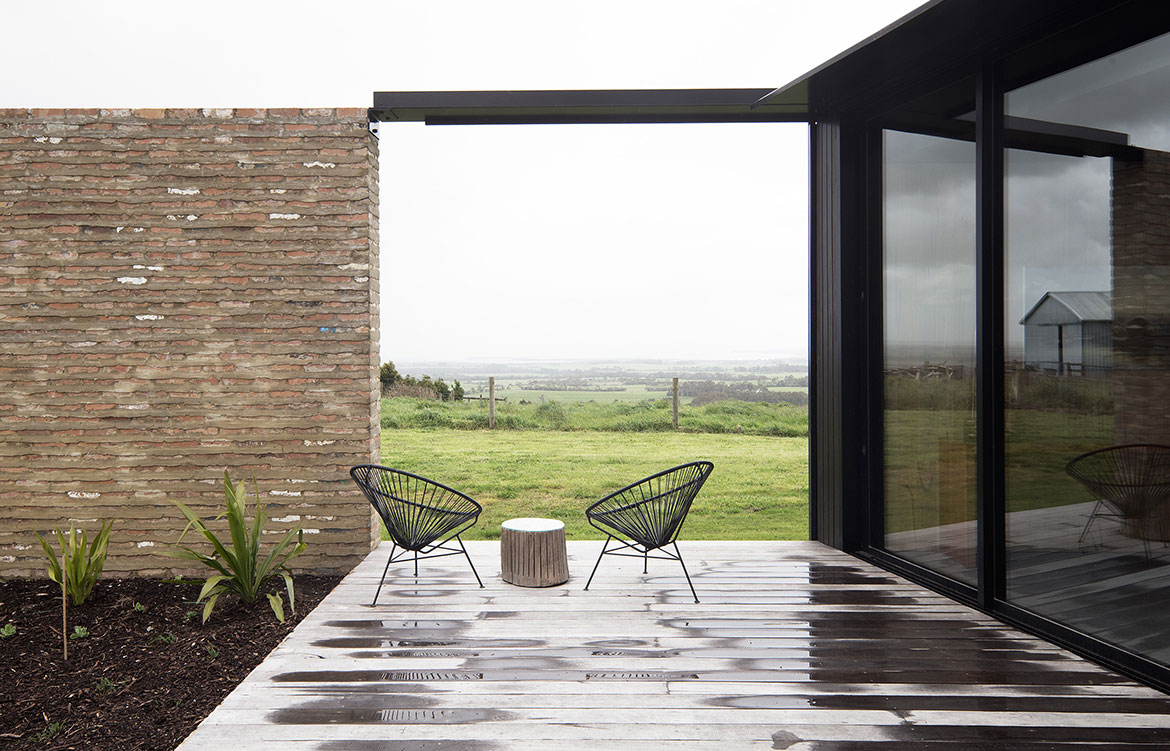 Fish Creek House Edition Office balcony