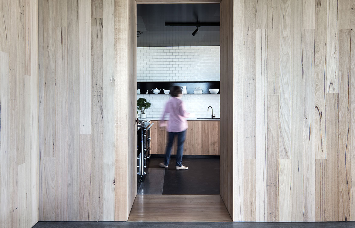 Fish Creek House Edition Office kitchen