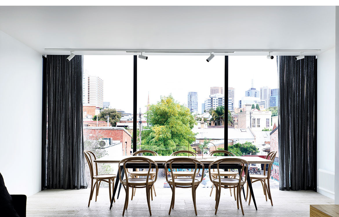 Fitzroy Lane House Kennedy Nolan CC Derek Swalwell dining views