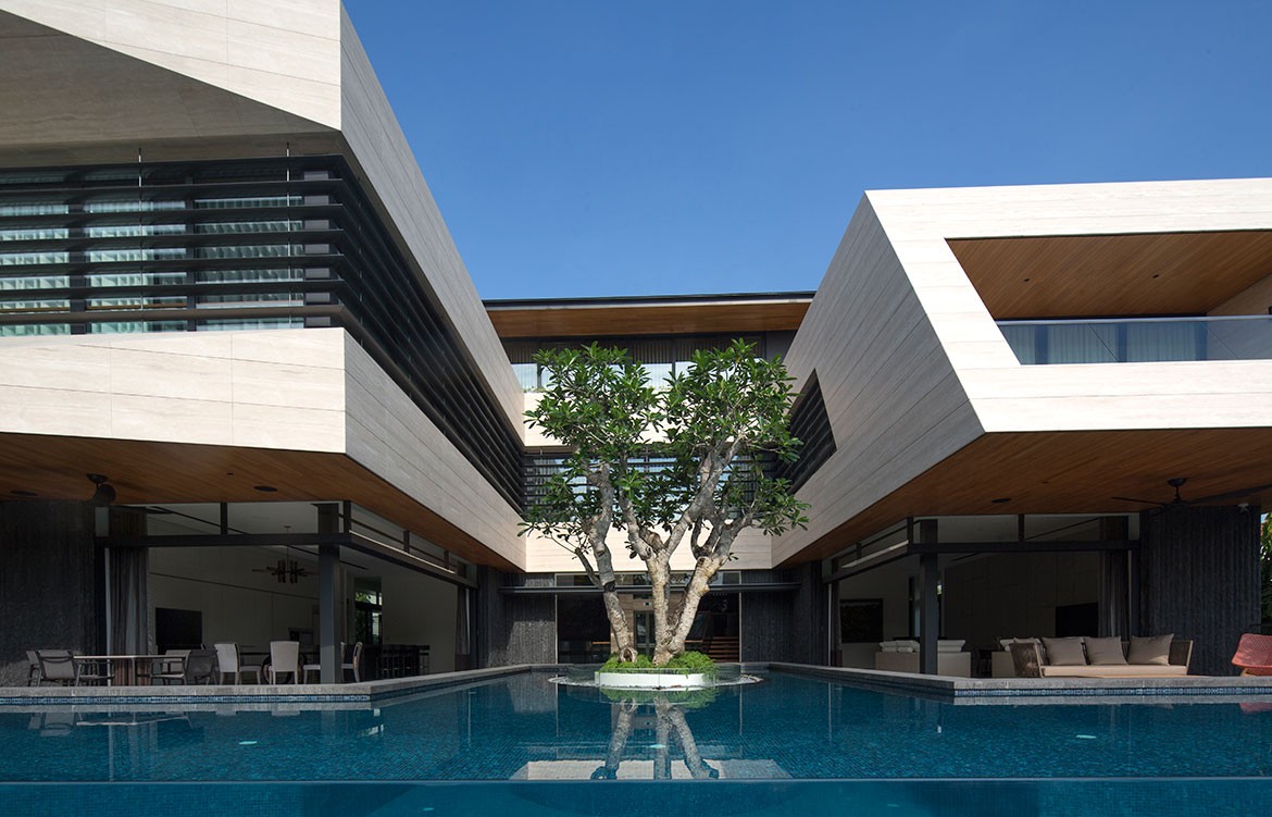 Forever House Wallflower Architecture Design Photography by Albert Lim exterior pool