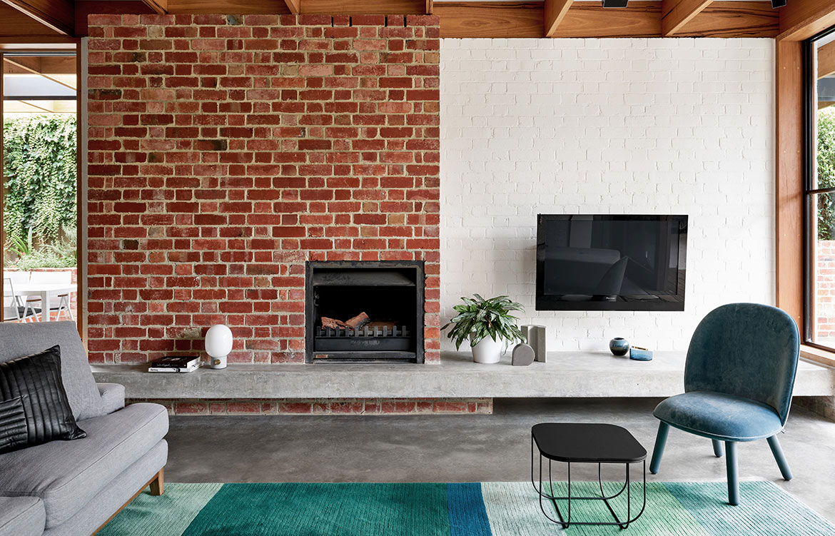 Glen Iris House Pleysier Perskins living room