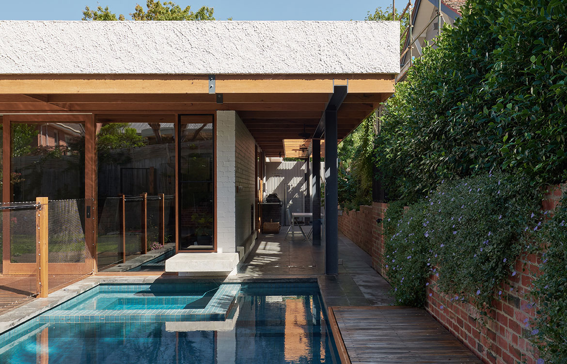 Glen Iris House Pleysier Perskins pool