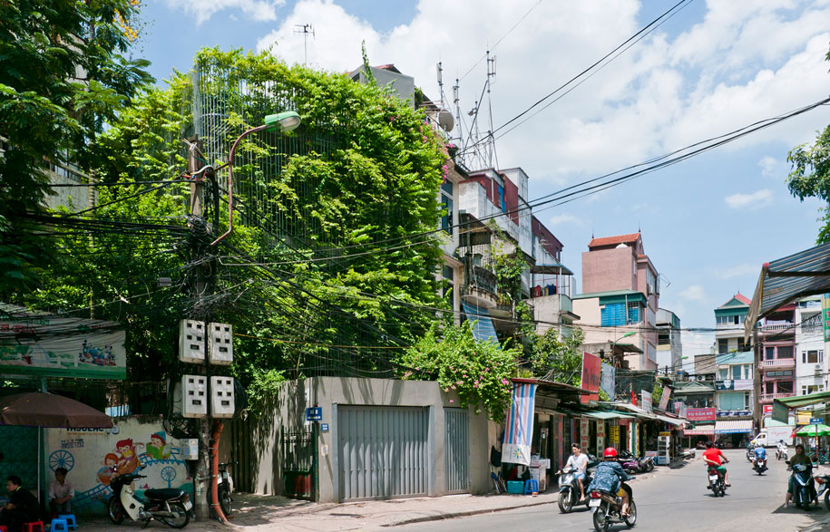 An Explosion of Green: Hanoi Renovation by Vo Trong Nghia