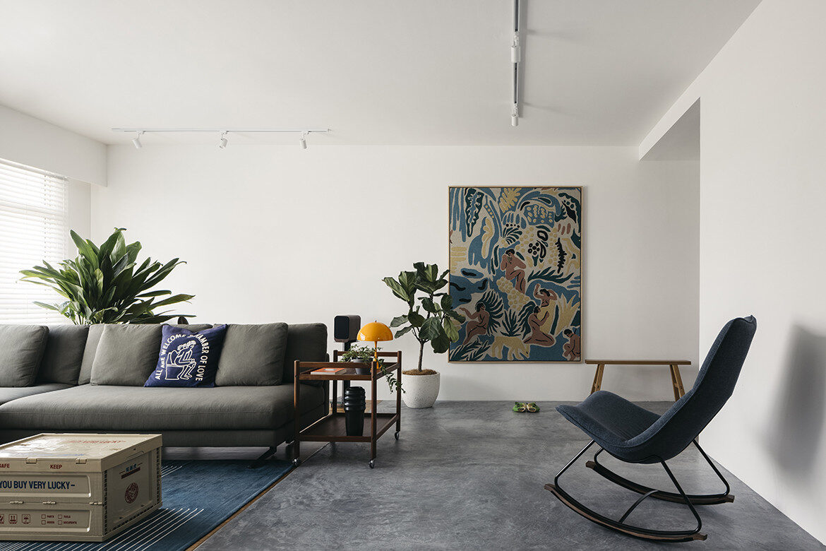 This arty apartment is anything but cookie-cutter