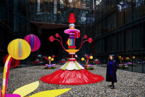 Marta Figueiredo’s large-scale ‘diva’ is the centrepiece of a new Melbourne hotel