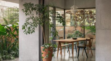 Debris Block House blends contemporary design with sustainable practice