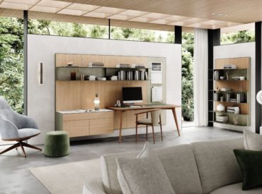 Integrating storage and technology to create calm living spaces
