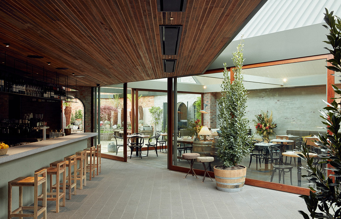 Half Acre Adam Leigh Asaf Studio Pasquale CC Tom Ross natural light dining area