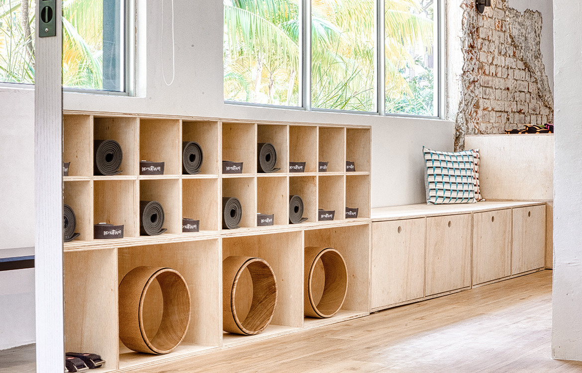Co-living in Singapore | Yoga and wellness studio at Hmlet, Cantonment
