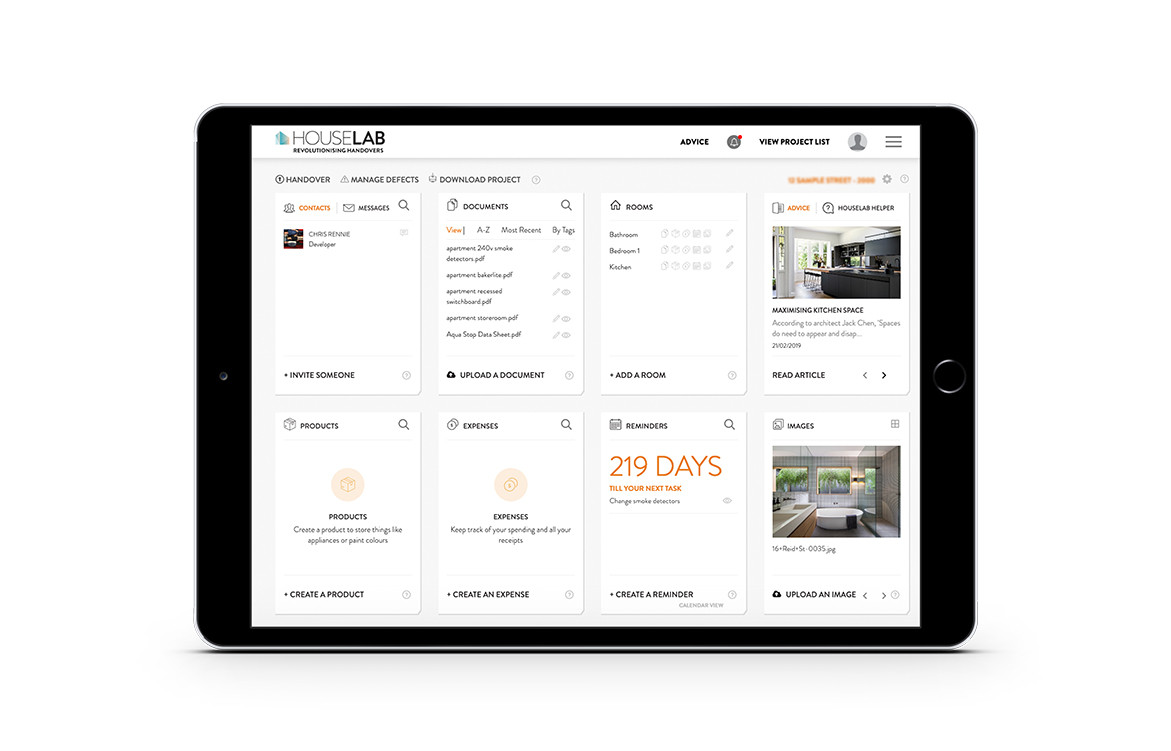 HouseLab Launches Defect Management Tool | iPad