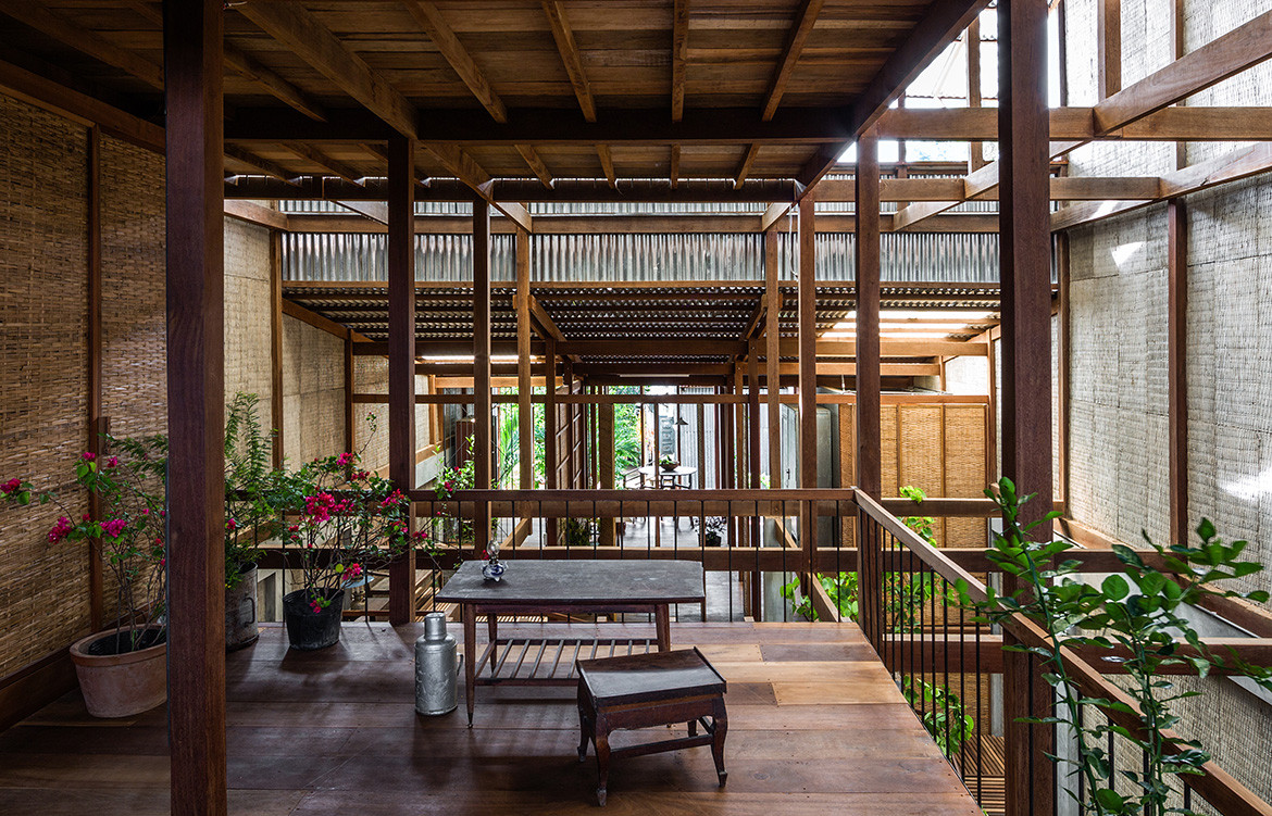 House in Chau Doc NISHIZAWAARCHITECTS living space