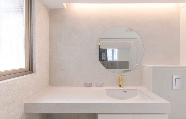 Bathroom Design Inspiration | House with Terrazzo by Opsace Architects